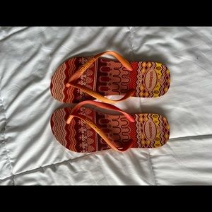 Orange Havaianas